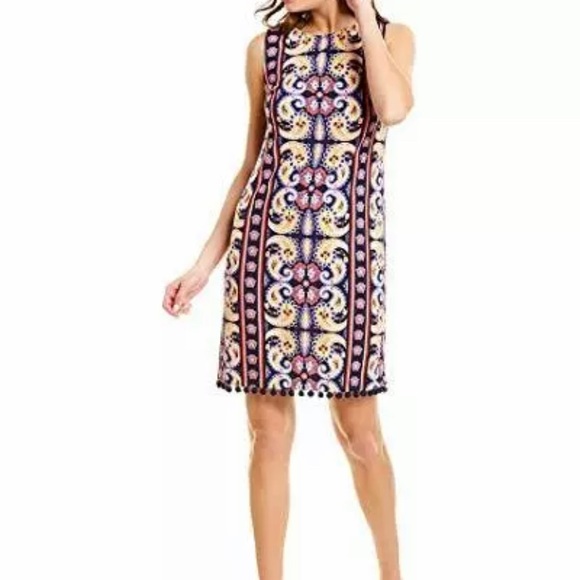 NWT Laundry by Shelli Segal | Knit Print Dress - Picture 1 of 9